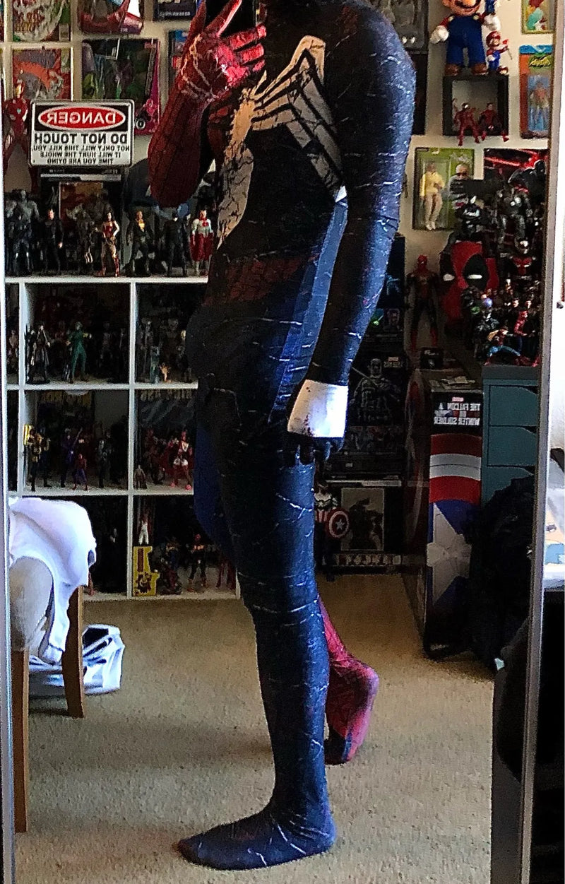 Cosplay Spiderman Segunda Pele Traje Zentai