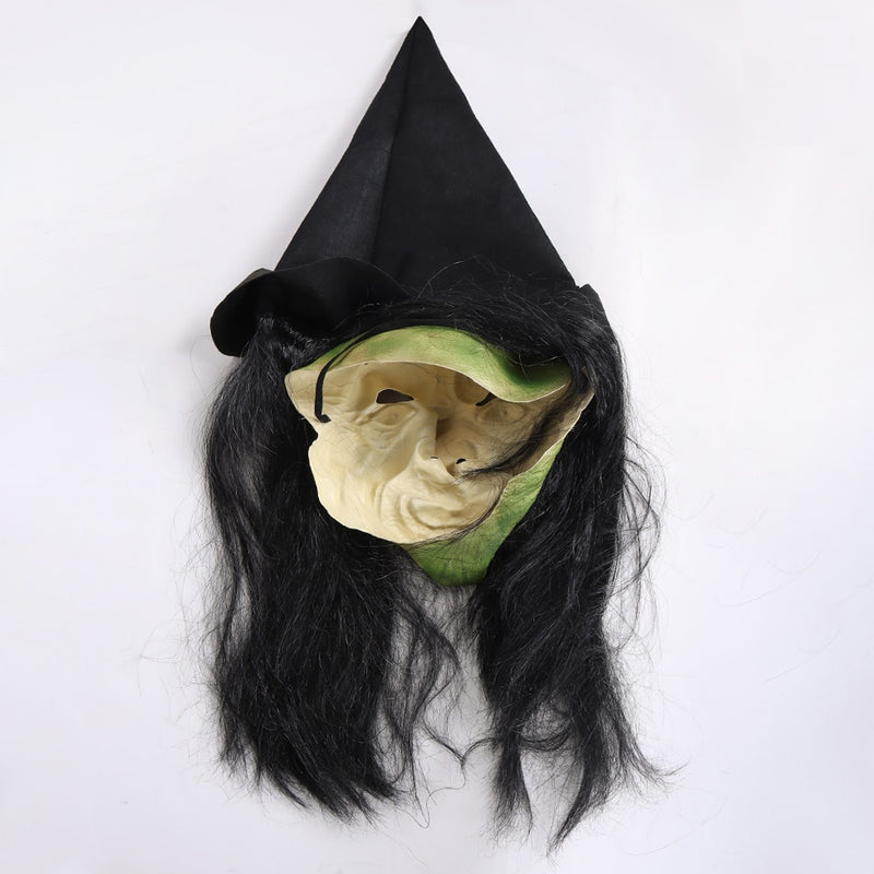 Máscara de Bruxa Verde