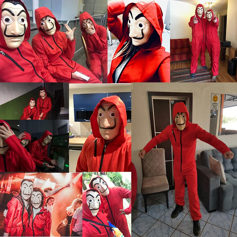 Salvador Dali  Fantasia de Cosplay La Casa De Papel