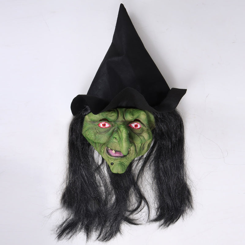 Máscara de Bruxa Verde