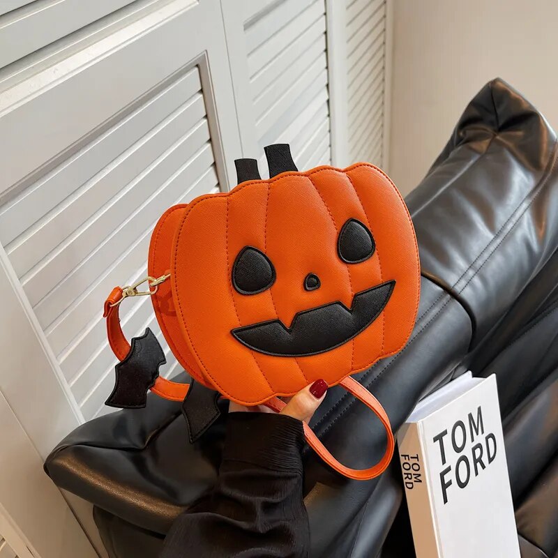 Bolsa de Ombro Abóbora de Halloween