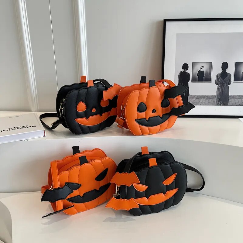 Bolsa de Ombro Abóbora de Halloween