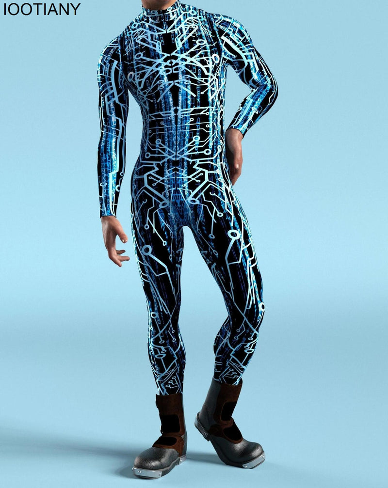 Traje Stampunk Robô Tecnologia Outfit 2023