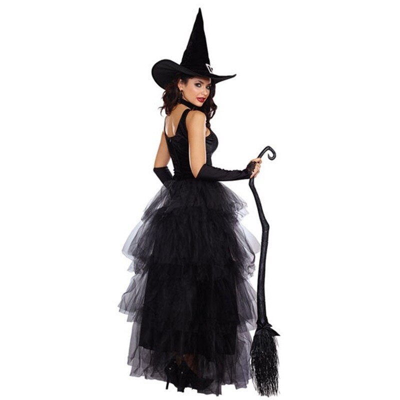 Fantasia Feminina Adulto Jack Skellington Luxo Halloween