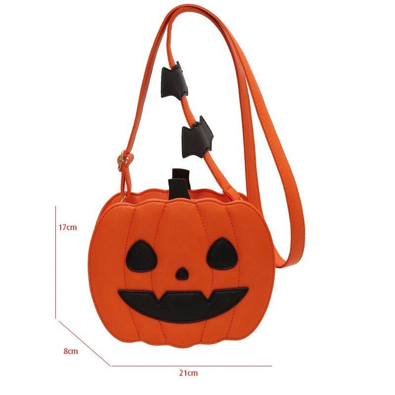 Bolsa de Ombro Abóbora de Halloween