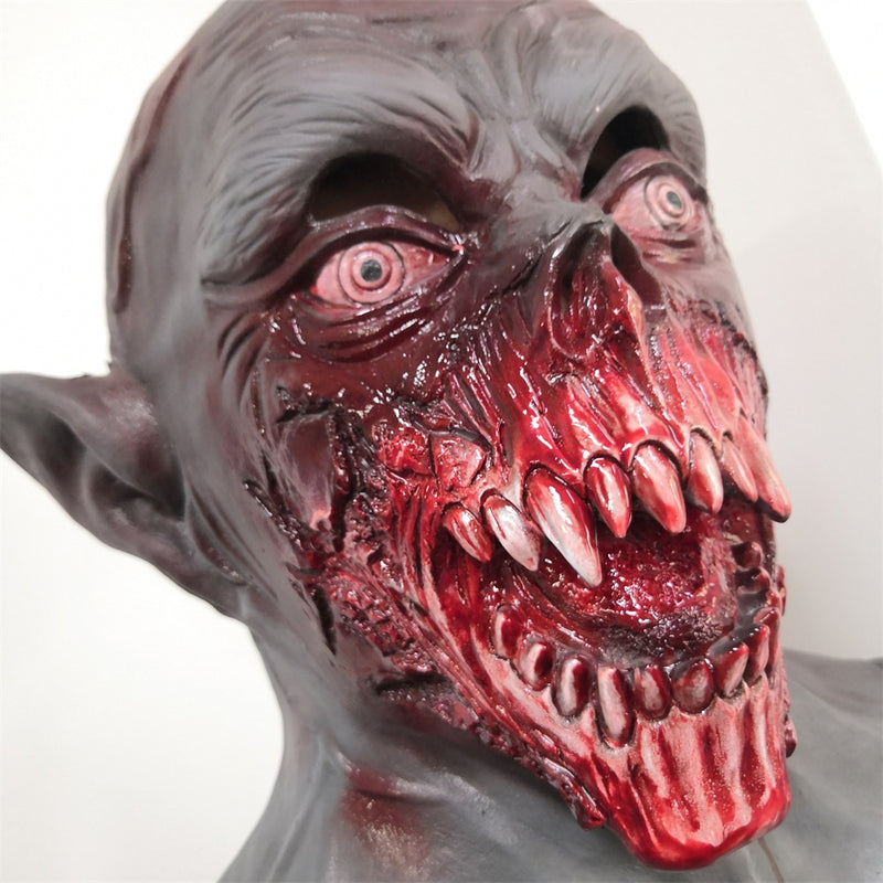 Máscara de Cosplay Horror Demônio Zumbi