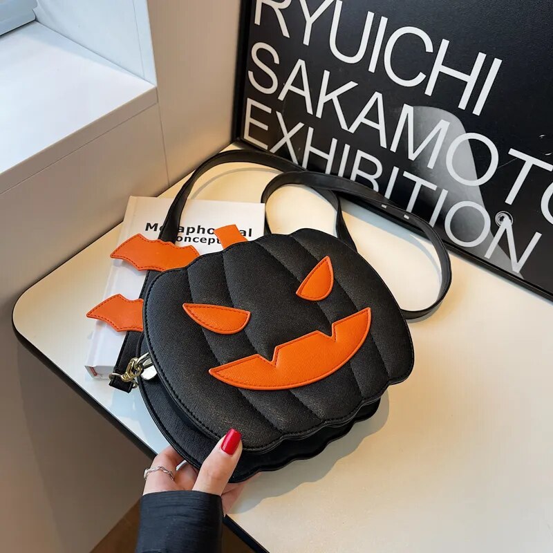 Bolsa de Ombro Abóbora de Halloween