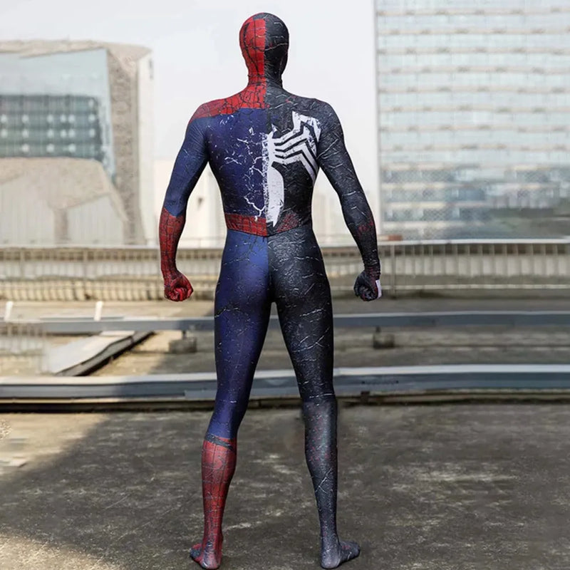 Cosplay Spiderman Segunda Pele Traje Zentai