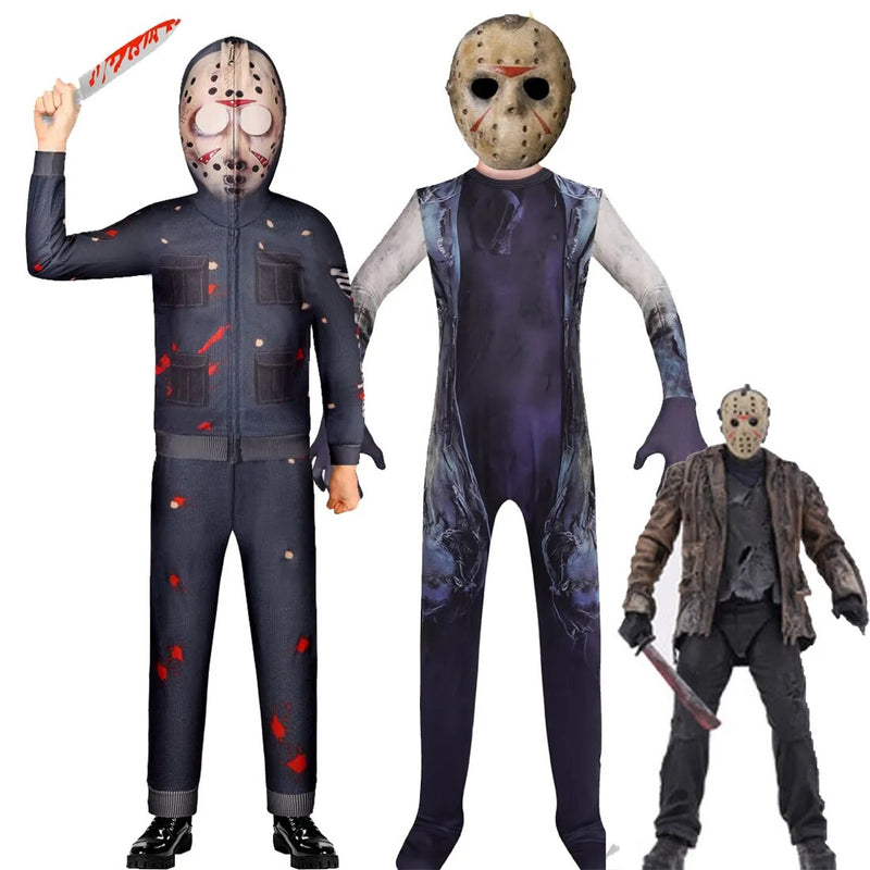 Traje Fantasia Jason Voorhees sexta-feira 13