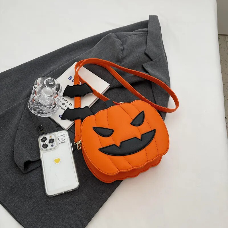 Bolsa de Ombro Abóbora de Halloween