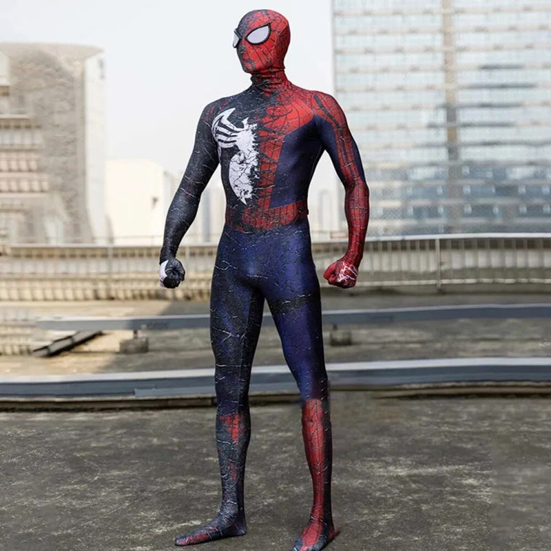 Cosplay Spiderman Segunda Pele Traje Zentai