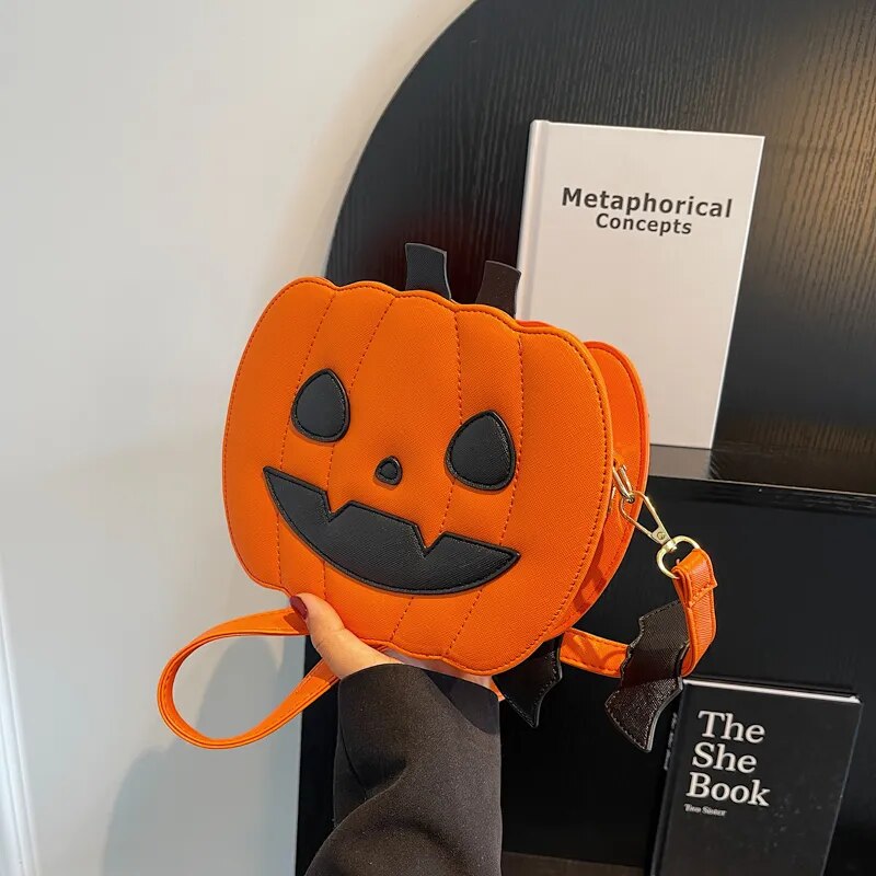 Bolsa de Ombro Abóbora de Halloween