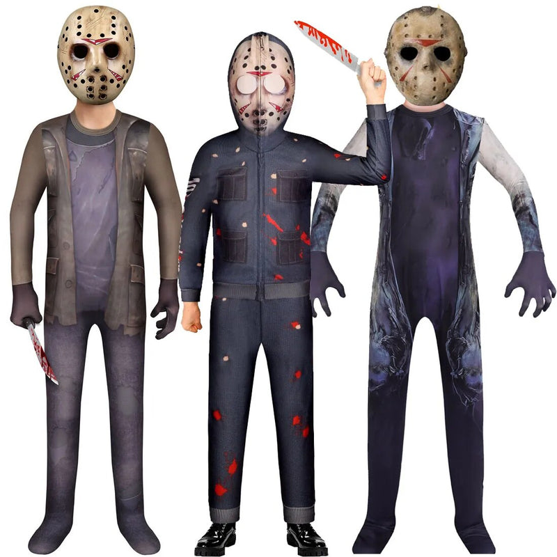 Traje Fantasia Jason Voorhees sexta-feira 13