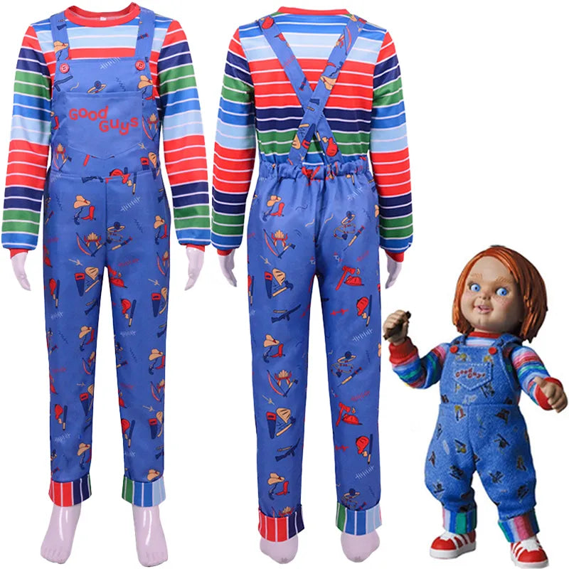 Fantasia de Chucky Halloween Adulto e Infantil