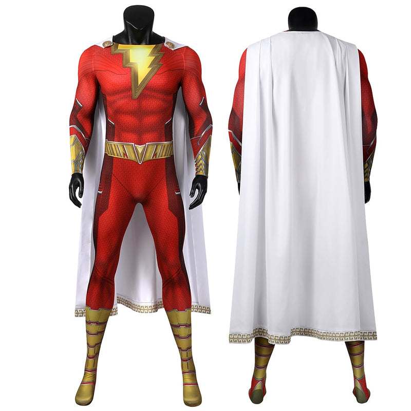 Shazam Cosplay Terno Zentai