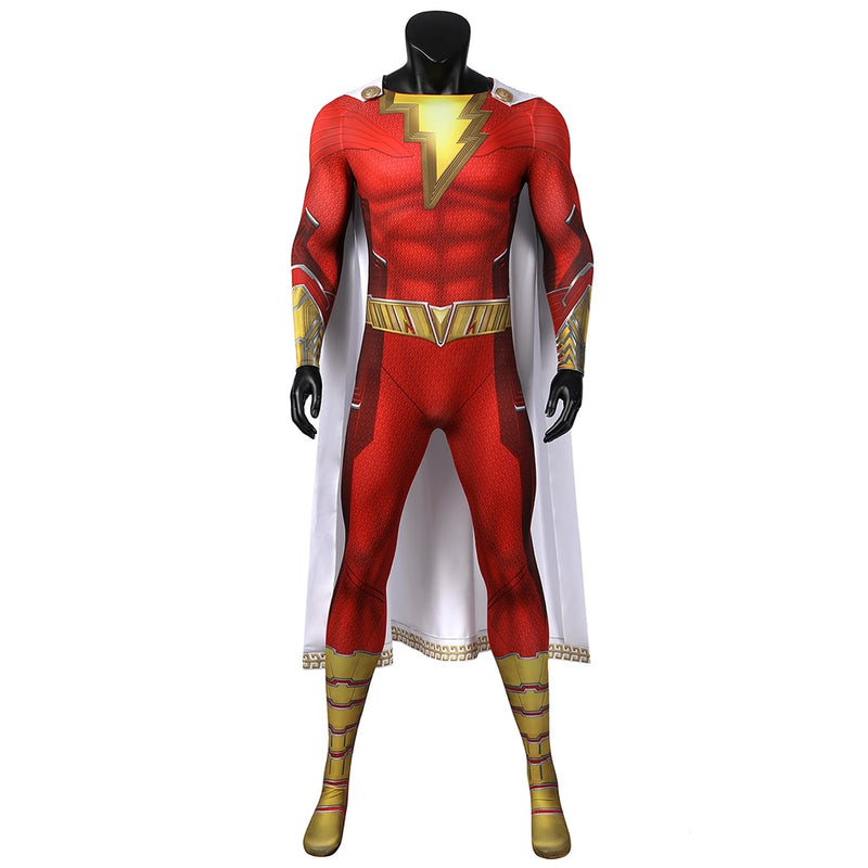 Shazam Cosplay Terno Zentai