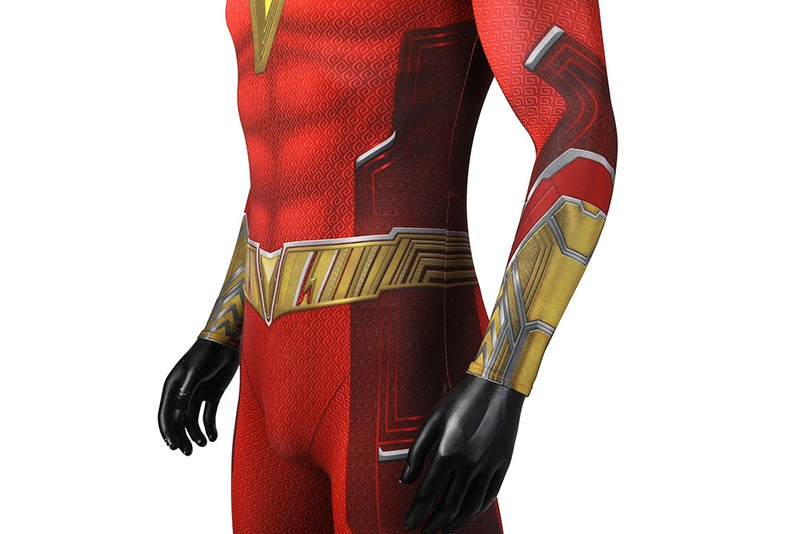 Shazam Cosplay Terno Zentai