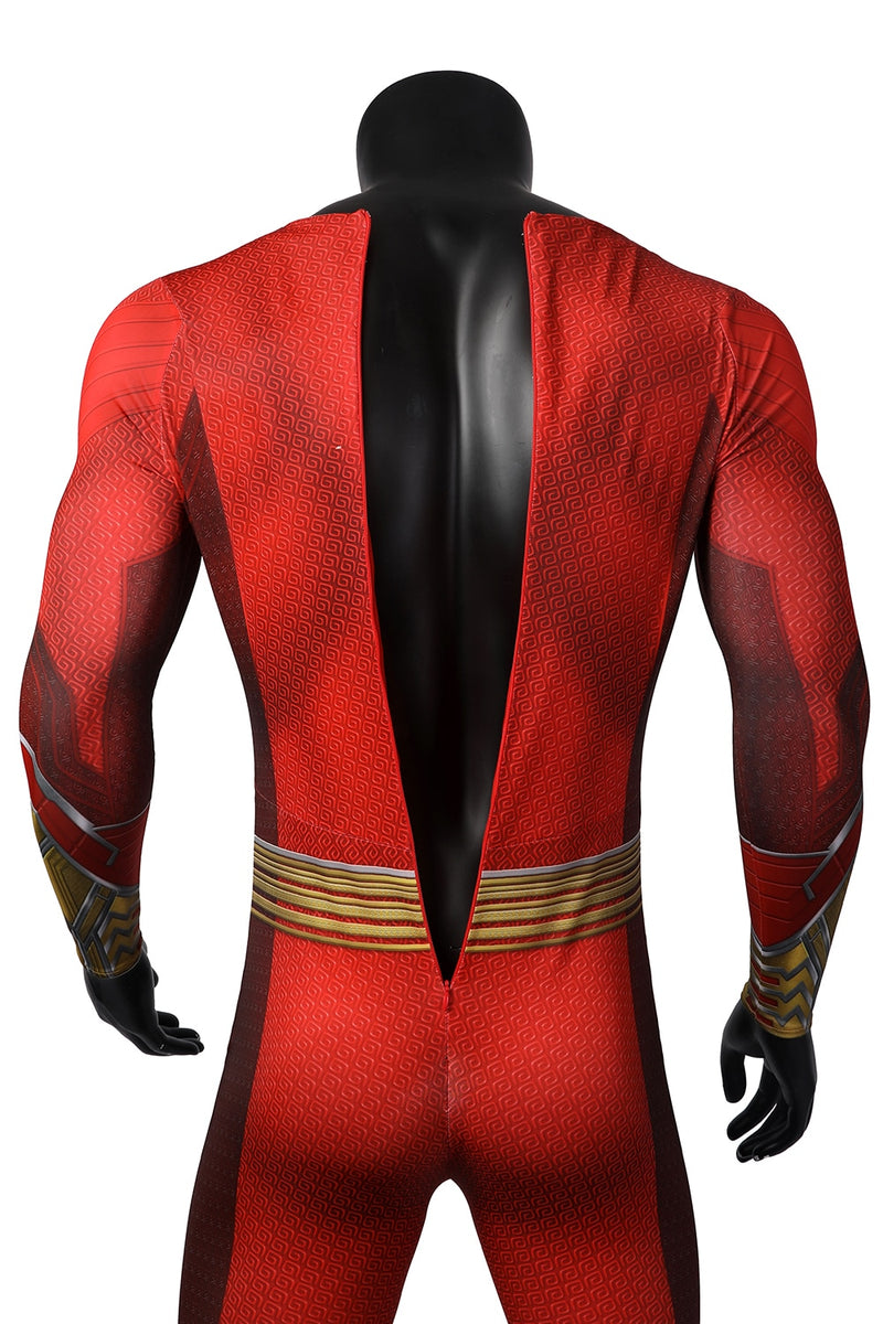 Shazam Cosplay Terno Zentai