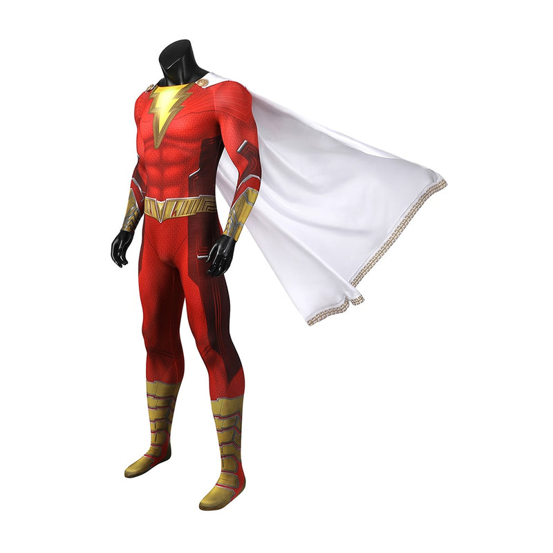 Shazam Cosplay Terno Zentai