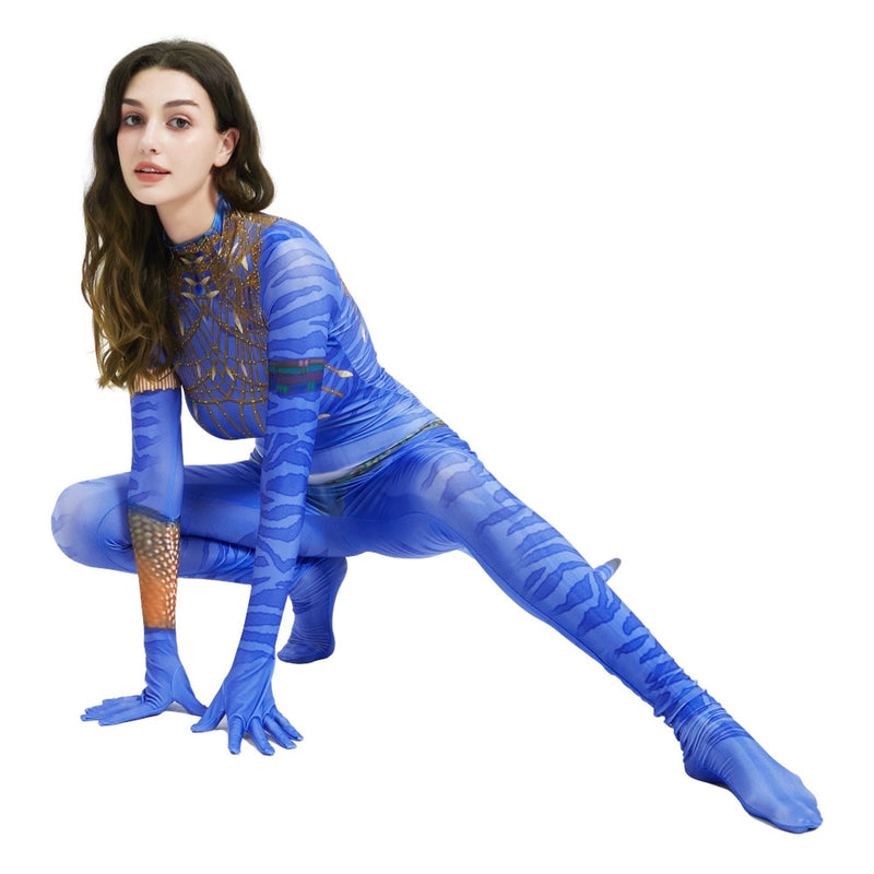 Avatar Cosplay terno com cauda